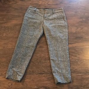 Ankle cut black trousers